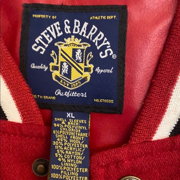 Rare Alabama Crimson Tide Jacket used in XL - Picture 7 of 8